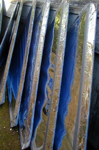 stacking triangles for drying